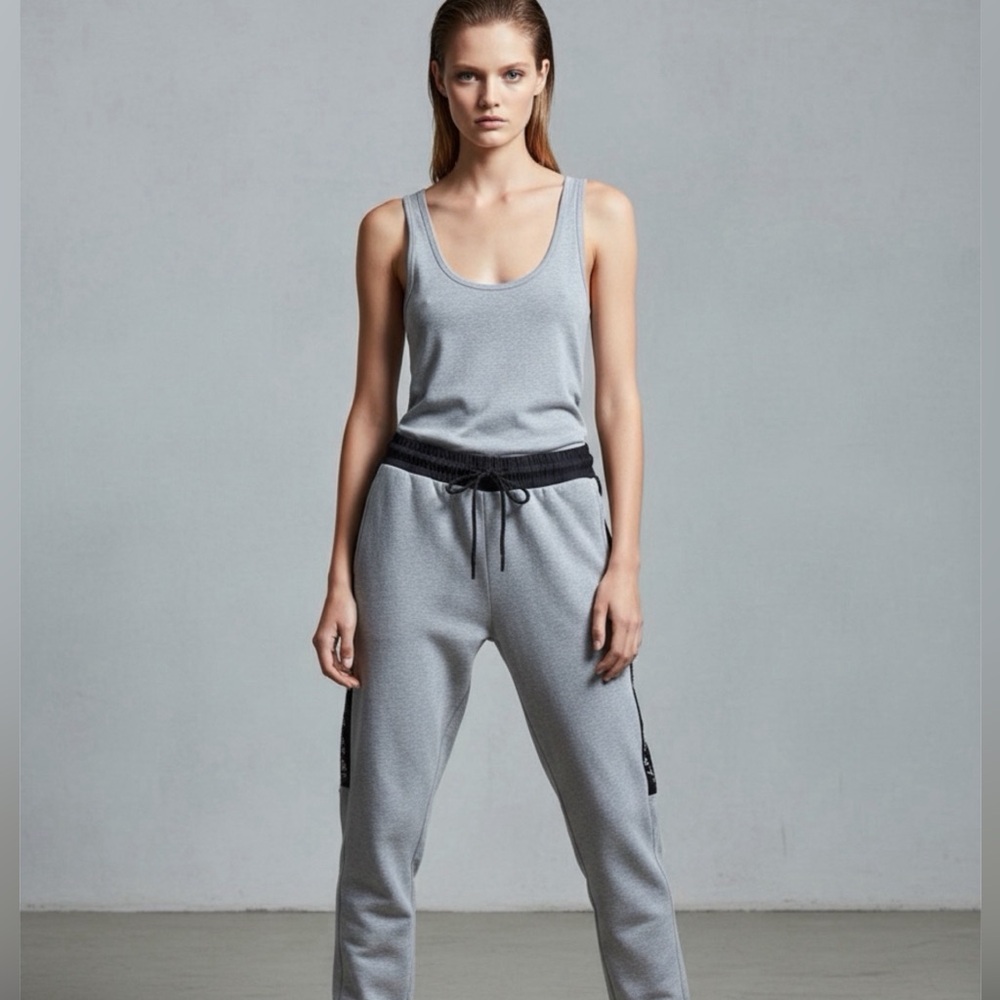 H&Mβ Grey And Black Sweatpants Size Small